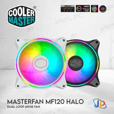 Cooler Master Fan Case MF120 Halo ARGB - Fan Casing 12cm MasterFan hitam