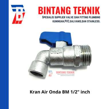 Kran Air / Kran Taman Onda BM 1/2" inch Besi Babet