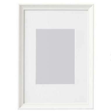 Bingkai Frame Foto Dinding/Standing KN 21x30cm (5R) Original_Putih