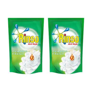 Promo Harga Rinso Liquid Detergent Classic Fresh 750 ml - Blibli