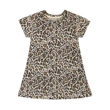 TORIO Basic Dress Leopard - Pakaian Anak Perempuan - Dress Anak 1-2 tahun