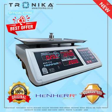 TIMBANGAN DIGITAL KALKULATOR TIANG HENHERR ACS-718D / ACS-718 718 TANPA TIANG
