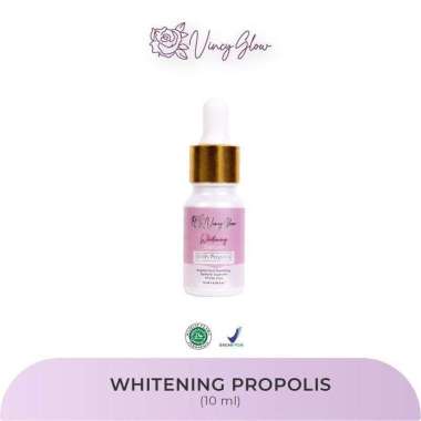 WHITENING SERUM WITH PROPOLIS BY VINCY GLOW - SERUM WHITENING - SERUM WAJAH - VINCY GLOW