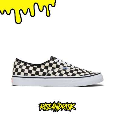 checkered authentic vans