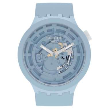 Swatch SB03N100 C-BLUE Original & Garansi