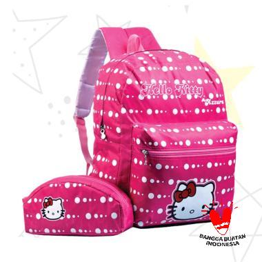 Azzurra 524 12 Tas Sekolah Anak Perempuan Free Tempat Pensil