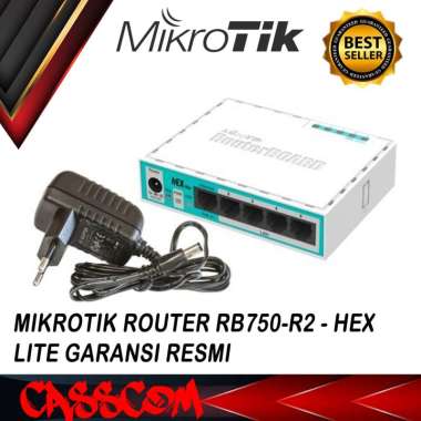 MikroTik Router RB750-r2 - hEX lite Garansi Resmi