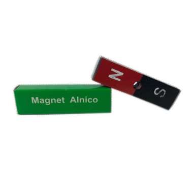 Magnet Edukasi Alnico Hitam Merah