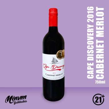Cape Discovery Cabernet Merlot 2016 750ml