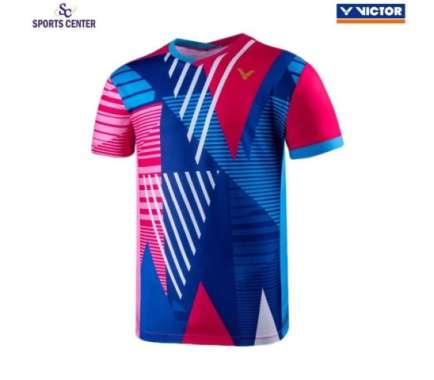 Player Series Kaos / Jersey Victor Timnas Indonesia T-20001 / T 20001 / T20001 Q XXL Blue Red