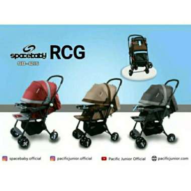 Kereta Dorong Bayi Spacebaby SB 6215 Stroller Baby SB-6215 SB6215