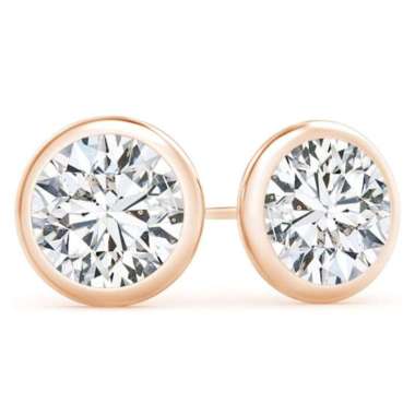 1901 Jewelry Anting Berlian Swarovski G4401 Lapis Emas