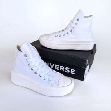 white chuck taylor platform converse
