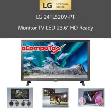 MONITOR LG LED TV 24 INCH 24TL520  / 24TL520V-PT IPS USB HDMI - GARANSI RESMI