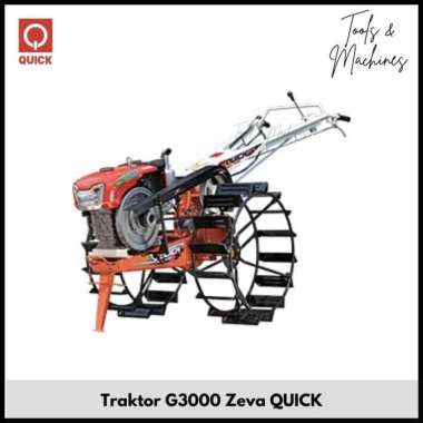 Traktor / Cultivator G3000 Zeva QUICK + Mesin RD85 DI-1S