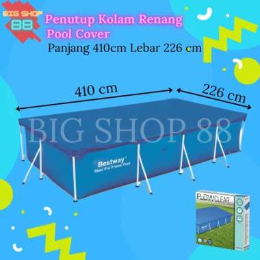 Cover Kolam Renang Penutup Kolam Renang Pool Cover Bestway 410X226 CM 4M 4METER