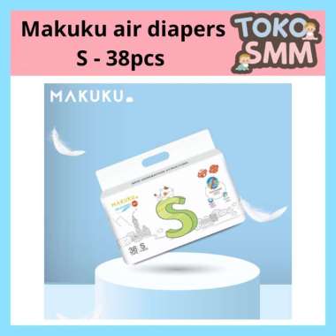 MAKUKU Air Diapers Slim Tape Popok Perekat MAKUKU NB/S/M S38