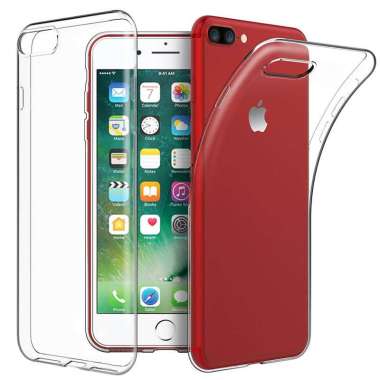 Slim TPU Case iPhone 7 Plus - 8 Plus - Casing Clear Cover