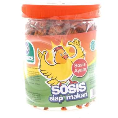 SOSIS AYAM SIAP MAKAN SO NICE TOPLES ISI 25PCS x 21GR HALAL