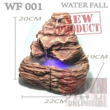 WF001 WATERFALL AIR TERJUN TERRARIUM PALUDARIUM AQUARIUM WF001