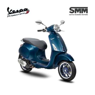 Vespa Primavera S 150 I-GET ABS Sepeda Motor [OTR Surabaya] Blue Estroverso Surabaya