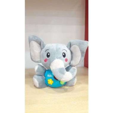 Soothe And Music (Mainan boneka,murah,ada musiknya) Boneka Elephant