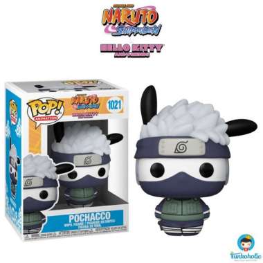 Funko POP! Naruto X Hello Kitty and Friends - Pochacco as Kakashi 1021