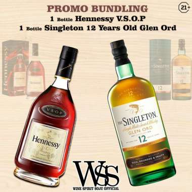Promo Bundling Hennessy VSOP + Singleton 12 Glen Ord