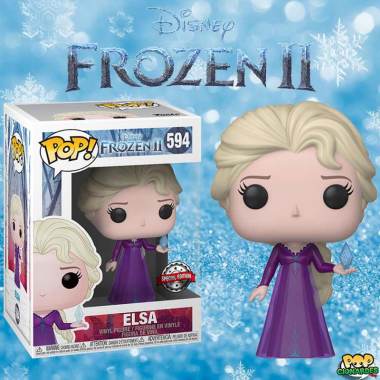 Funko POP! Disney - Frozen 2 - Elsa with Crystal Exclusive #594