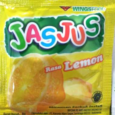 Jasjus 8gr. isi 10sachet/rcg. (jas jus) Lemon