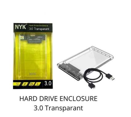 NYK Hard Drive Enclosure 2.5" SATA USB 3.0 Casing HDD internal 2.5inch