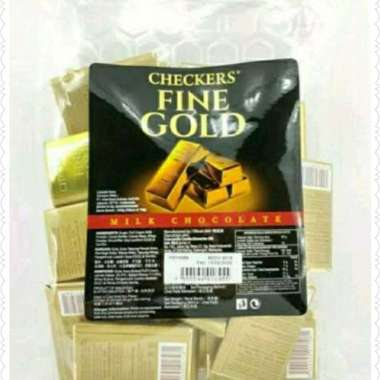 Cokelat Checkers Fine Gold 300gr