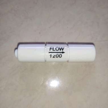 Flow 1200 cc / Flowrestictor RO 1200Cc / Flow Drain RO 1200cc biasanya dipakai dimeisn RO 500gpd