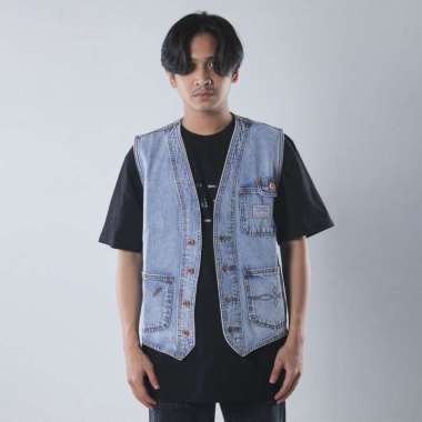 vest denim