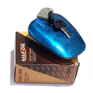 Nakasone Tutup Tangki Motor for Thunder-125 SILVER