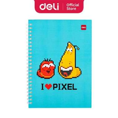 MYUME.STORE || NOTEBOOK DELI EDISI LARVA Biru