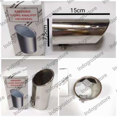 MUFFLER Sambungan Ujung Knalpot Mobil FREED MOBILIO BRV HRV CRV CRZ Multicolor