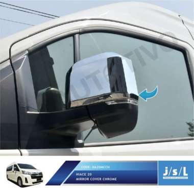 JSL Mirror Cover Spion Hiace 2020 Spion Cover Chrome Multicolor