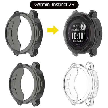 Slim TPU Case Garmin Instinct 2S - Casing Jam Clear Bening