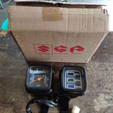 Speedomete Tachometer Assy Suzuki A100 TS100 Original Suzuki Japan Black