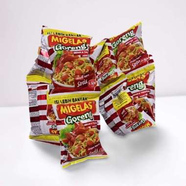 Mie gelas mie goreng renceng ( 10pcs) migelas ecer 1500