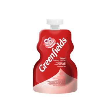 Promo Harga Greenfields Yogurt Squeeze Raspberry Lychee 80 gr - Blibli