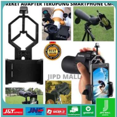RDY Mount Breket Teropong Smartphone HP CM4 Holder Telescope 111