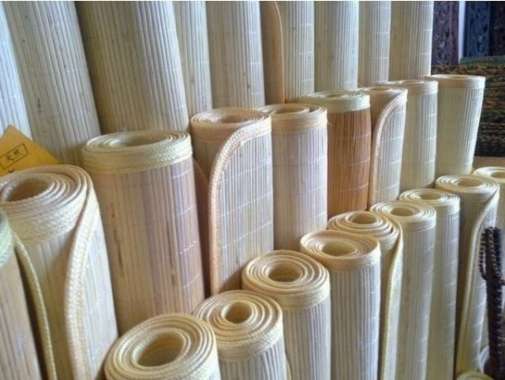 Lampit Rotan Saburina 200x200, Tikar Rotan Kalimantan, Karpet Rotan