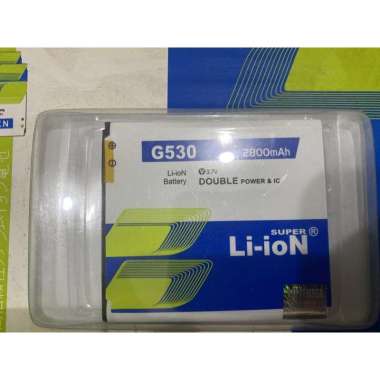 Battery baterai handphone samsung SUPER Li - ion DOUBLE POWER ORIGINAL J2 Prime