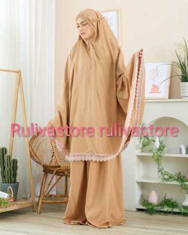 MUKENA SERAMBI ACEH TERBARU MUKENA RAYON PREMIUM BORDIR FULL AMIINAH MUKENA JUMBO DEWASA MUKENA BORD