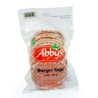 Abbys Burger Sapi 250Gr