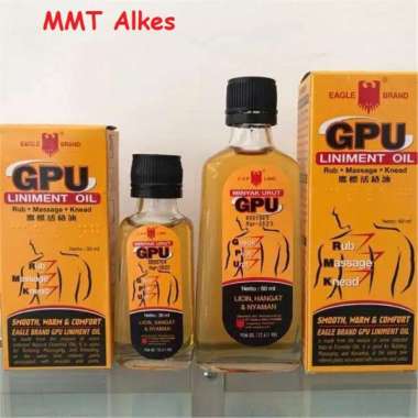 Minyak Urut GPU 30ml, 60ml Original 60ml