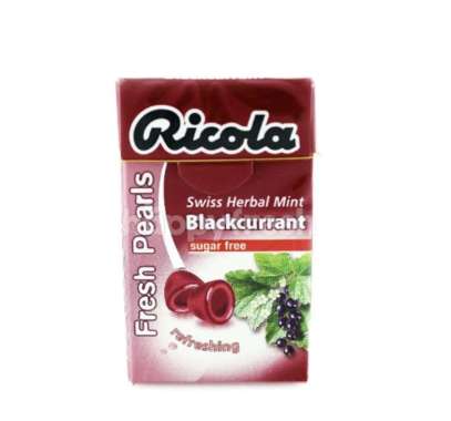 Ricola Sugar Free Fresh Pearls Blackcurrant 25g