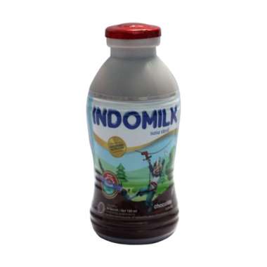 Promo Harga Indomilk Susu Cair Botol Cokelat 190 ml - Blibli